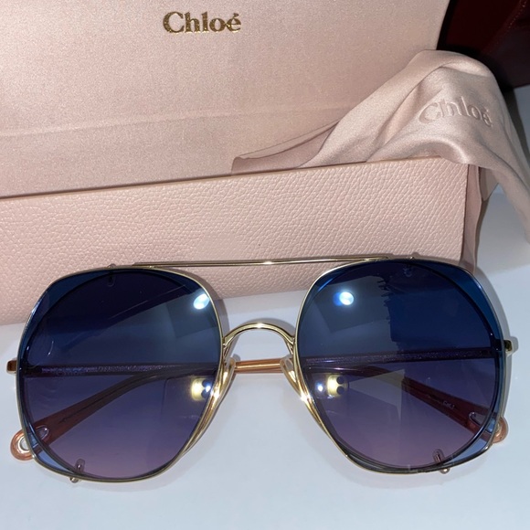 Chloe Demi Convertible Gradient Sunglasses - Picture 2 of 16
